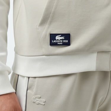  Erkek Slim Fit Kapüşonlu Gri Sweatshirt