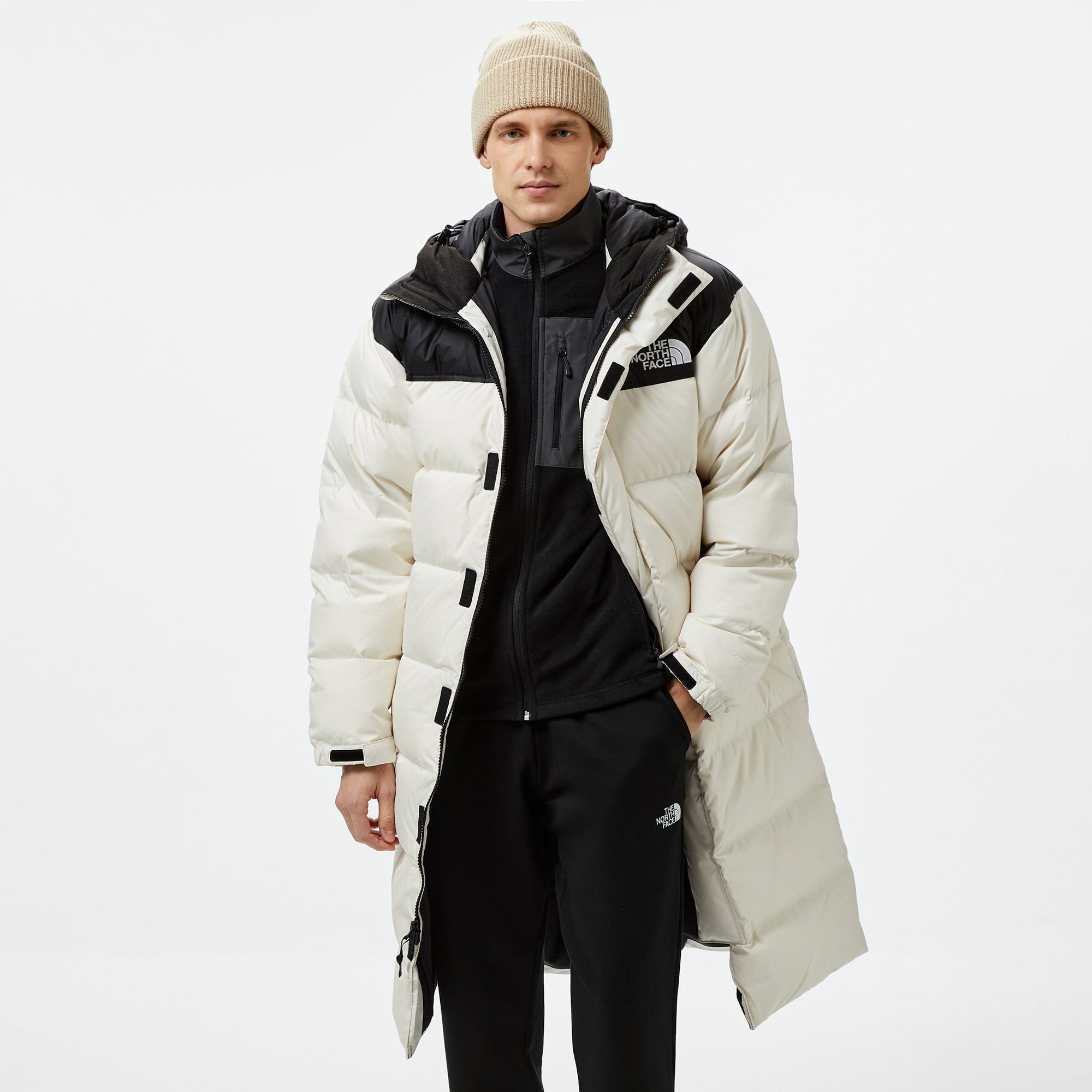 The North Face Nuptse Parka Erkek Beyaz Ceket