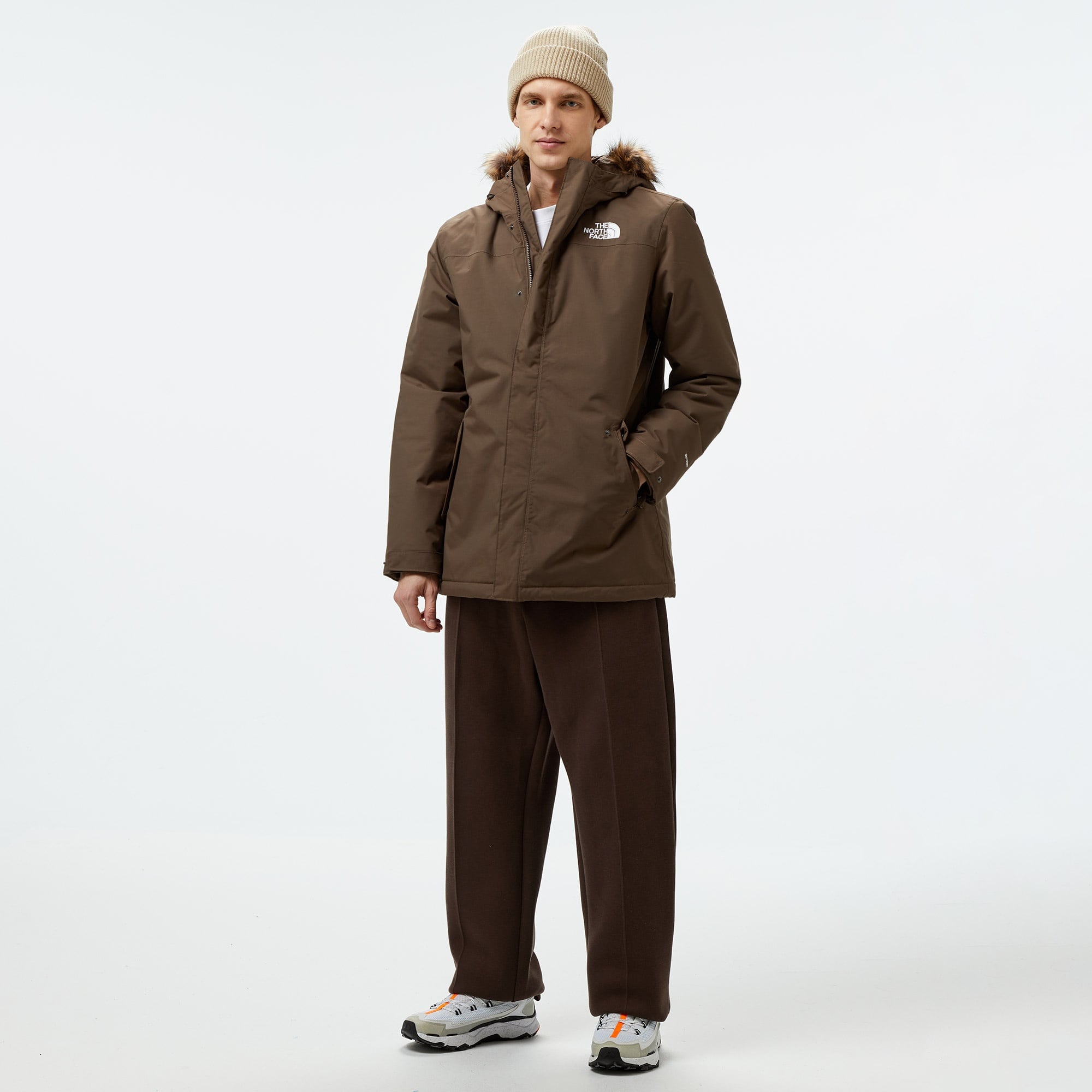 The North Face Zaneck Erkek Kahverengi Ceket