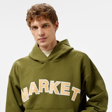  Market Expansion Pack Erkek Yeşil Hoodie