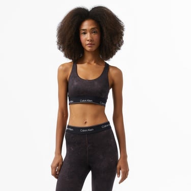  Calvin Klein Medium Support Kadın Mor Bra