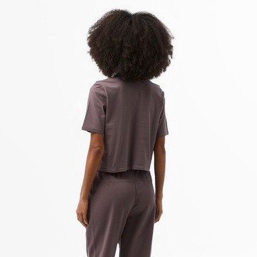  Calvin Klein Performance Kadın Kahverengi T-Shirt