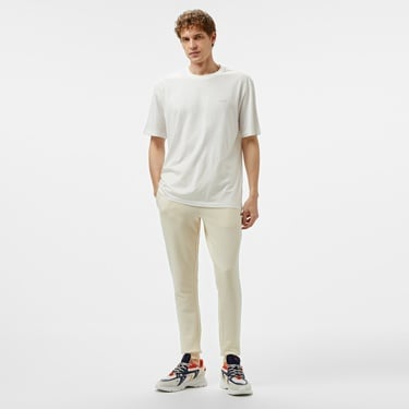  Lacoste Erkek Slim Fit Krem Eşofman Altı