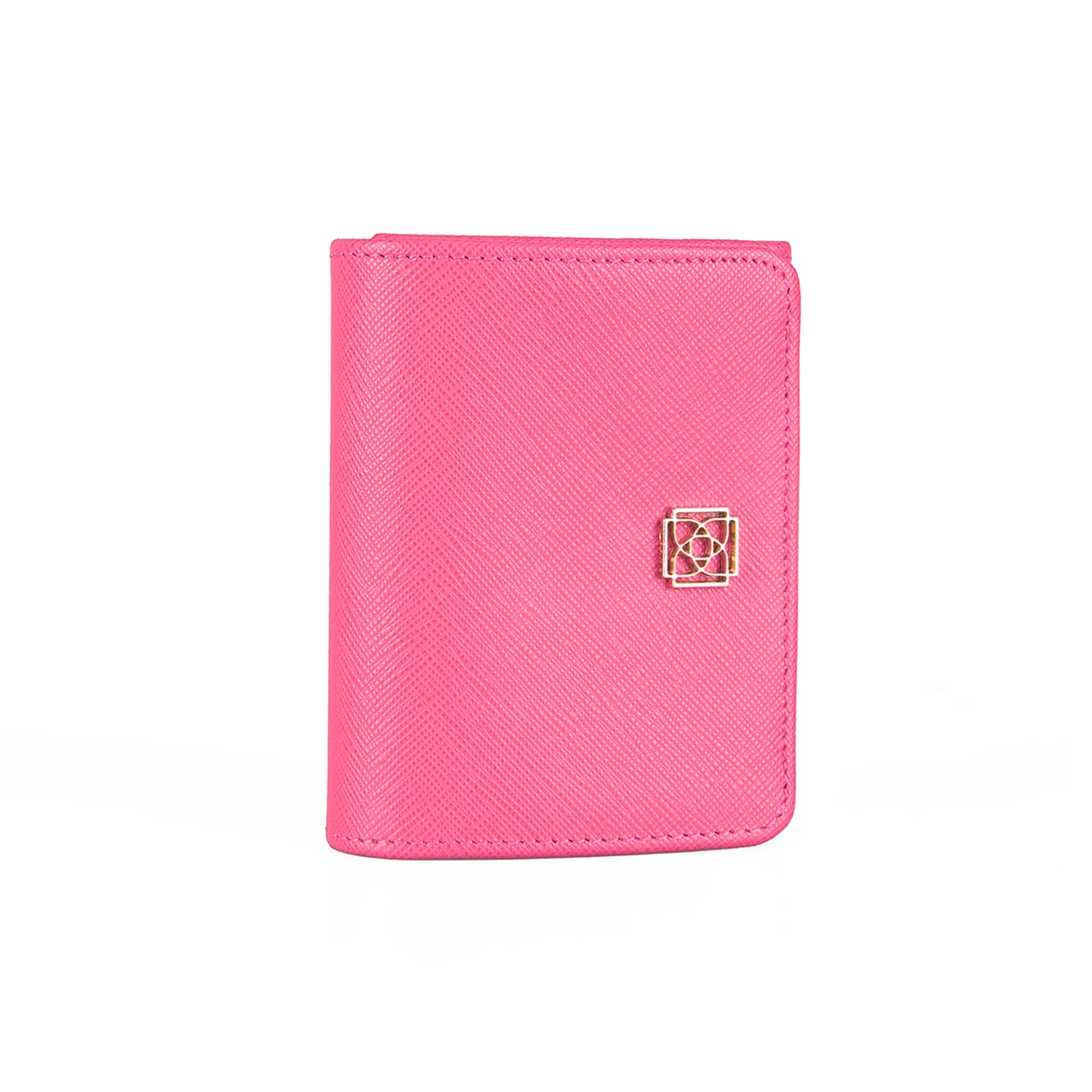 Kadın Pembe Deri Cüzdan