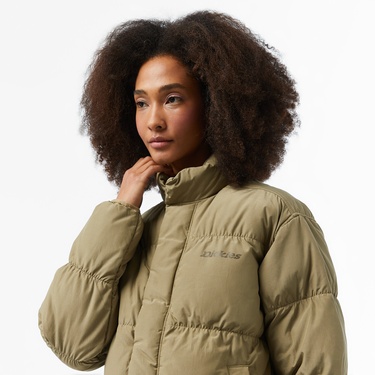  Dickies Scobey Puffer Kadın Yeşil Mont