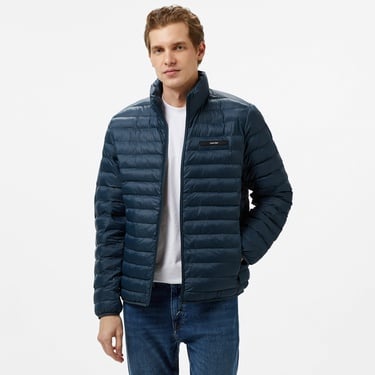  Calvin Klein Quilt Erkek Lacivert Ceket