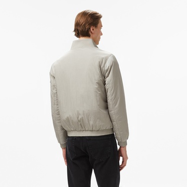  Calvin Klein Jeans Padded Harrington Erkek Gri Ceket