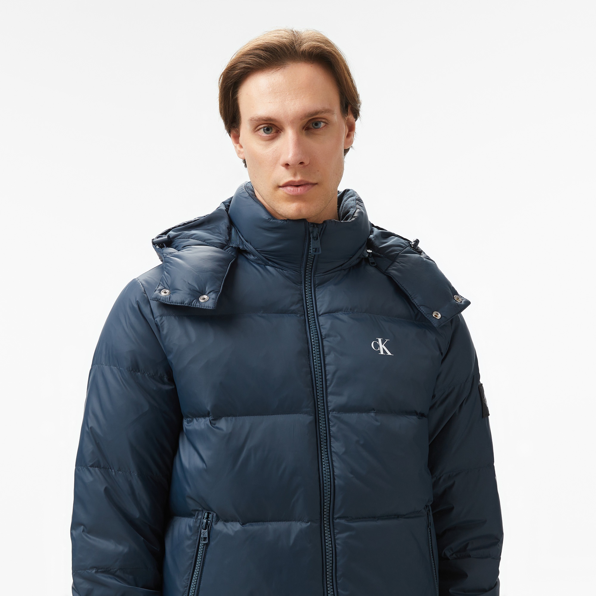 Calvin Klein Jeans Essentials Down Erkek Lacivert Mont