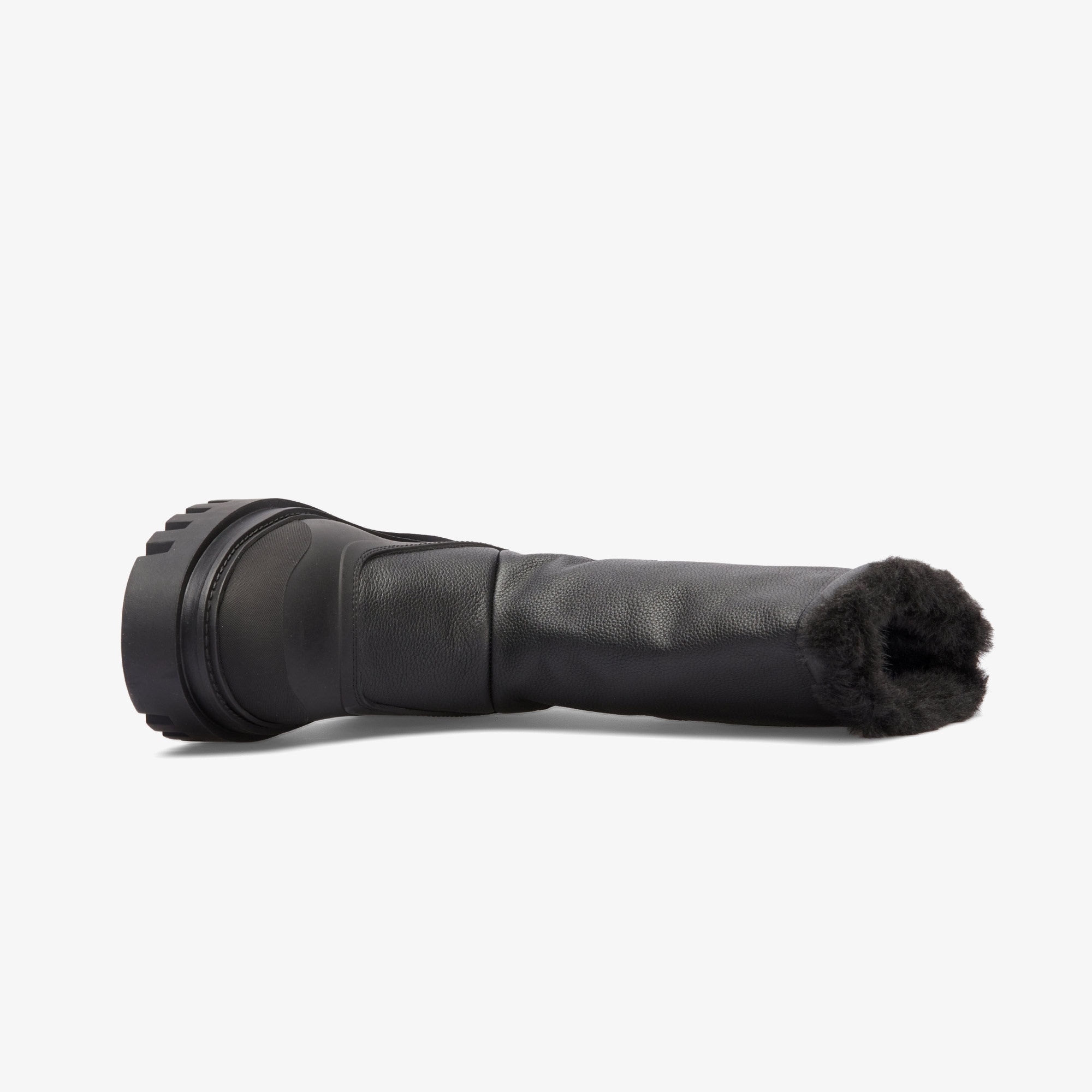 Calvin Klein Jeans Flatform Chelsea Boot Padded Kadın Siyah Yağmur Botu