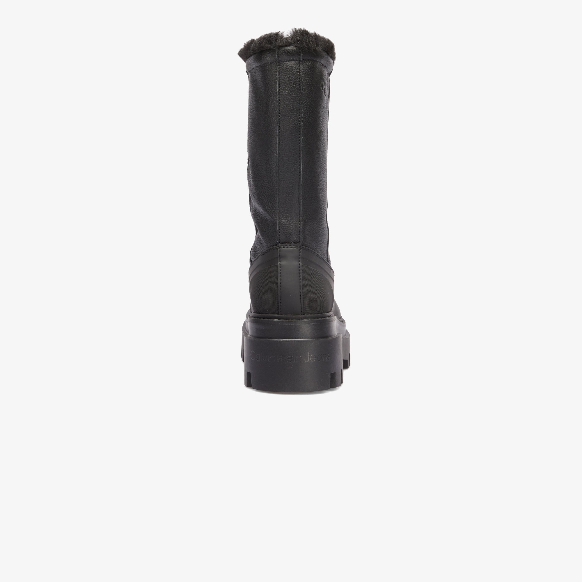Calvin Klein Jeans Flatform Chelsea Boot Padded Kadın Siyah Yağmur Botu
