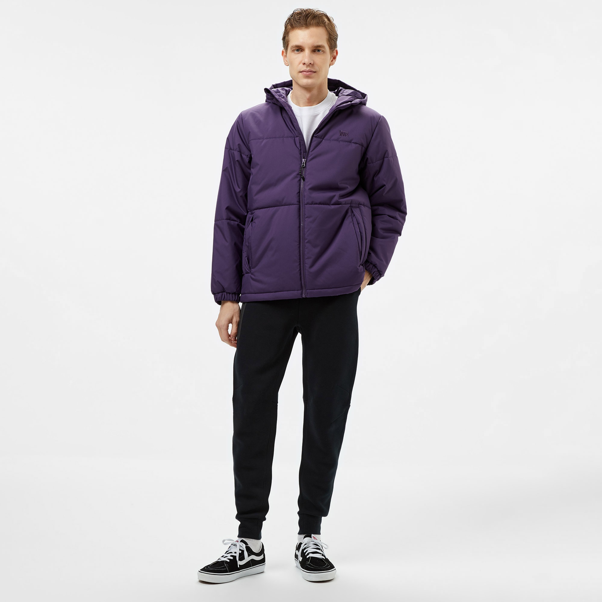 Vans Mte Norris Puffer Erkek Mor Mont