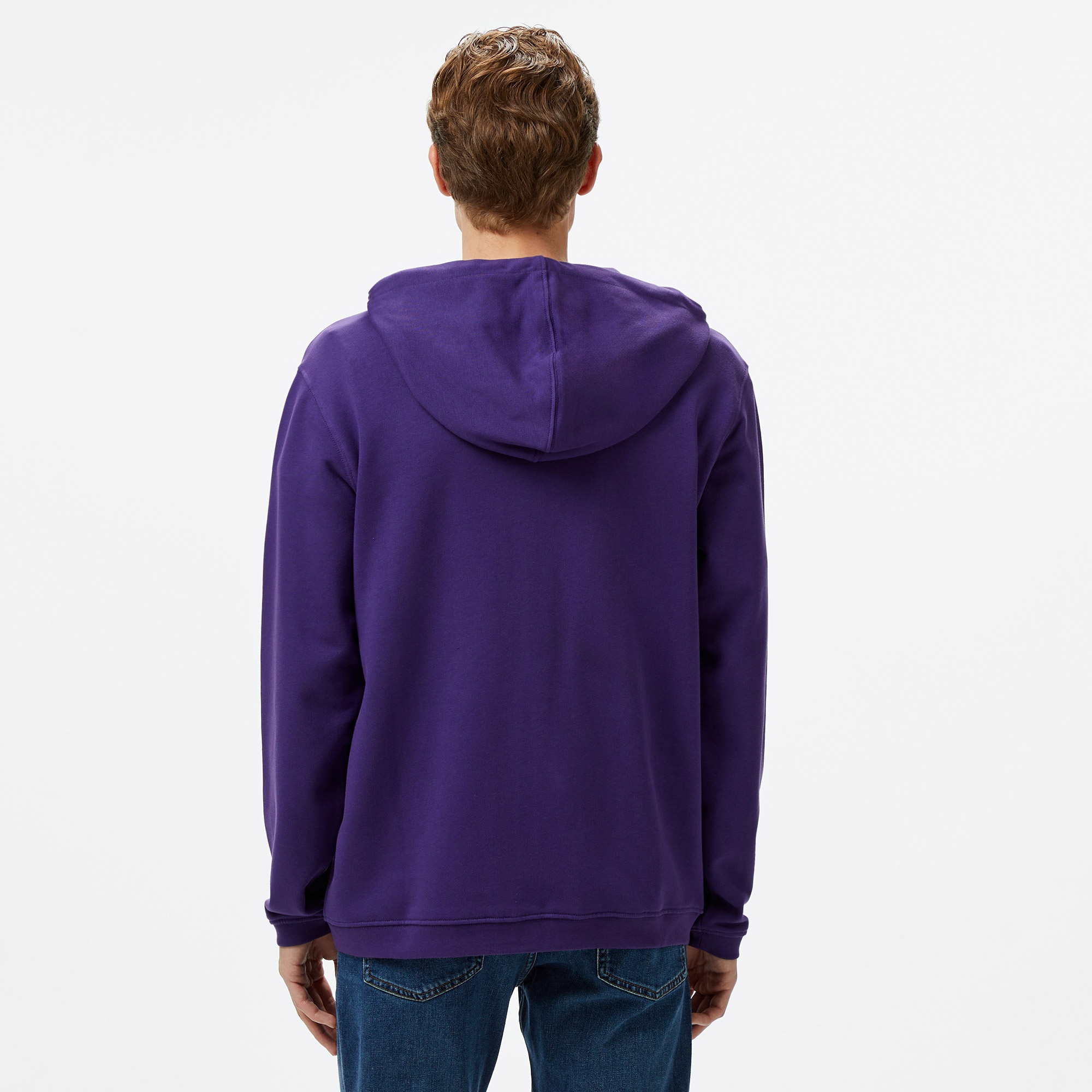 Les Benjamins Zip 303 Erkek Mor Eşofman Üstü