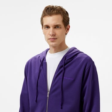  Les Benjamins Zip 303 Erkek Mor Eşofman Üstü