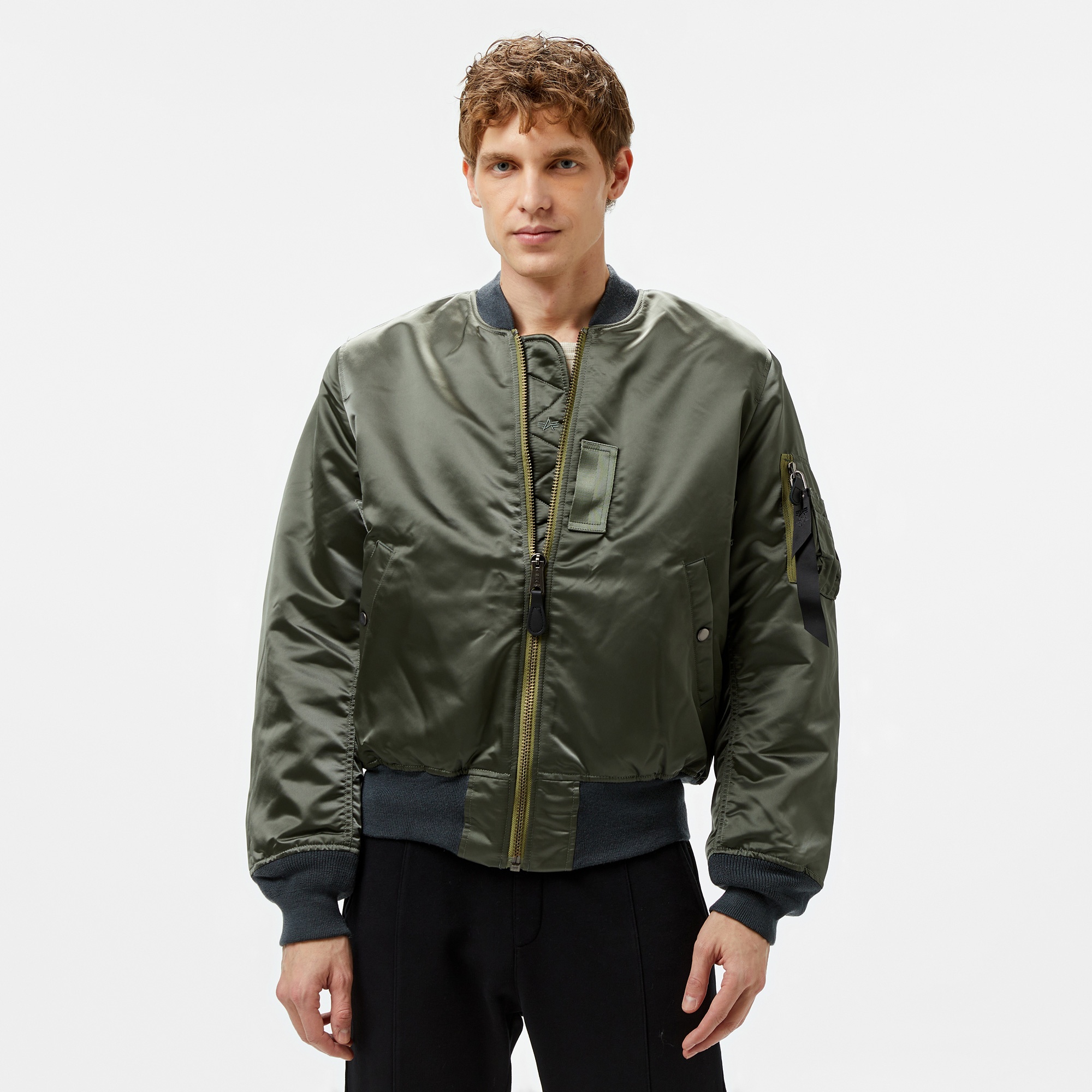 Alpha Industries 1960S Ma-1 Flight Bomber Unisex Gri Ceket