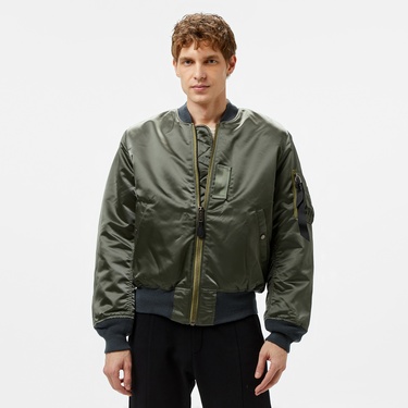 Alpha Industries 1960S Ma-1 Flight Bomber Unisex Gri Ceket