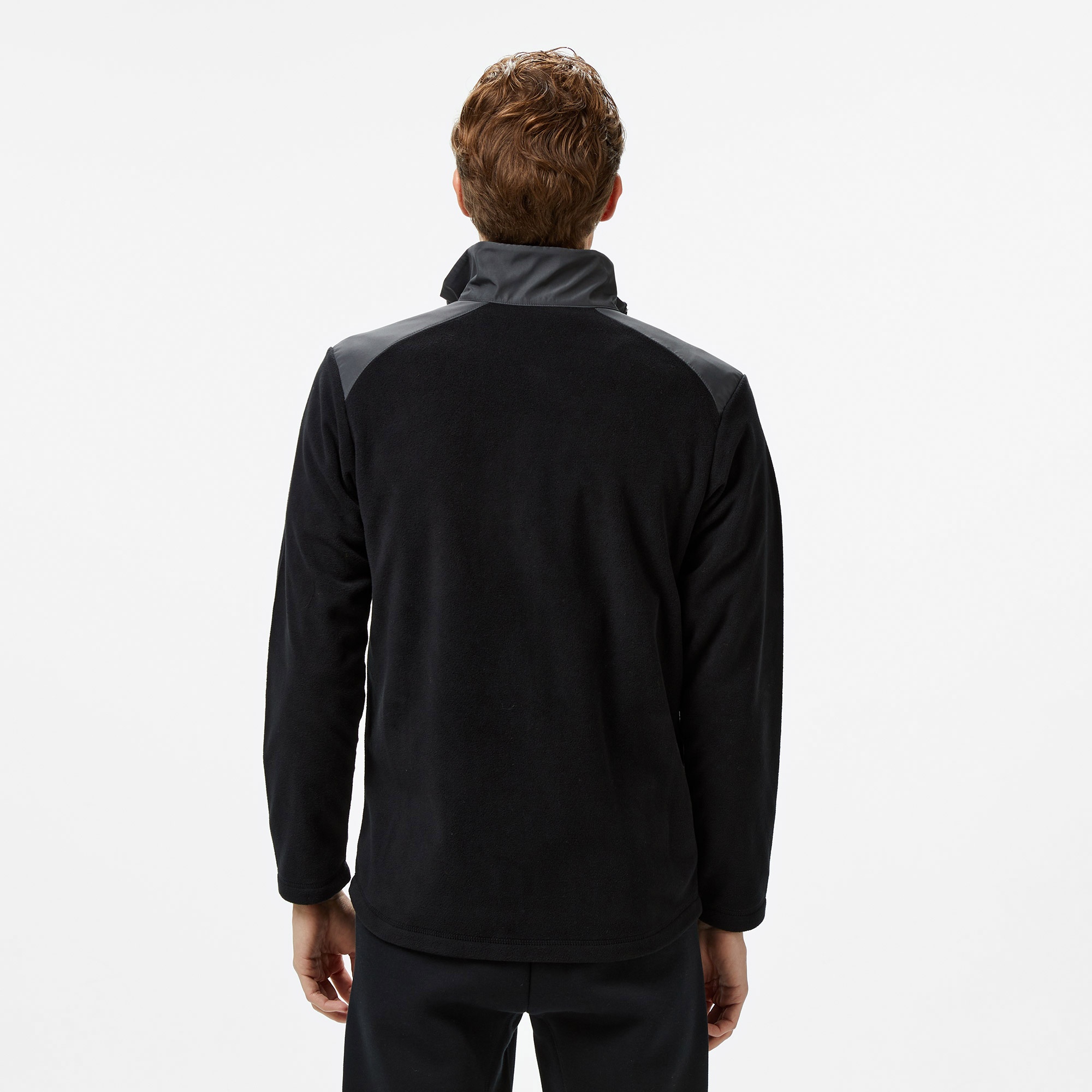 Helly Hansen Block Fullzip Erkek Siyah Polar