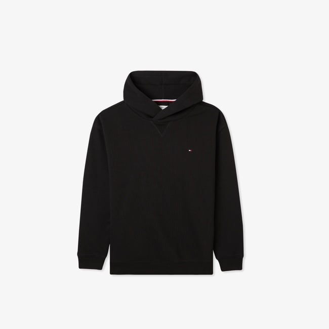  Tommy Hilfiger Timeless Çocuk Siyah Hoodie