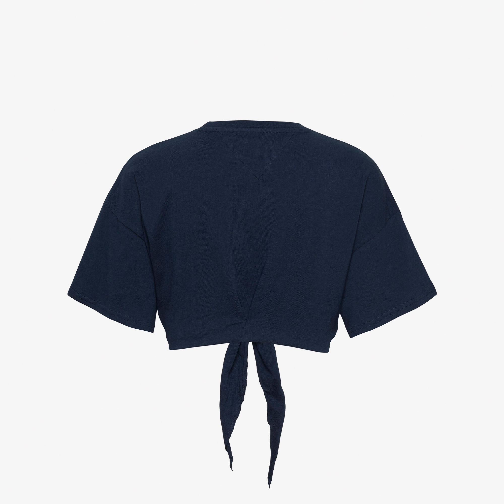 Tommy Jeans Reg Waist Tie Badge Ext Kadın Lacivert T-Shirt