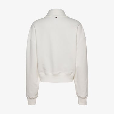  Tommy Jeans H Graphic Hwk Kadın Beyaz Sweatshirt