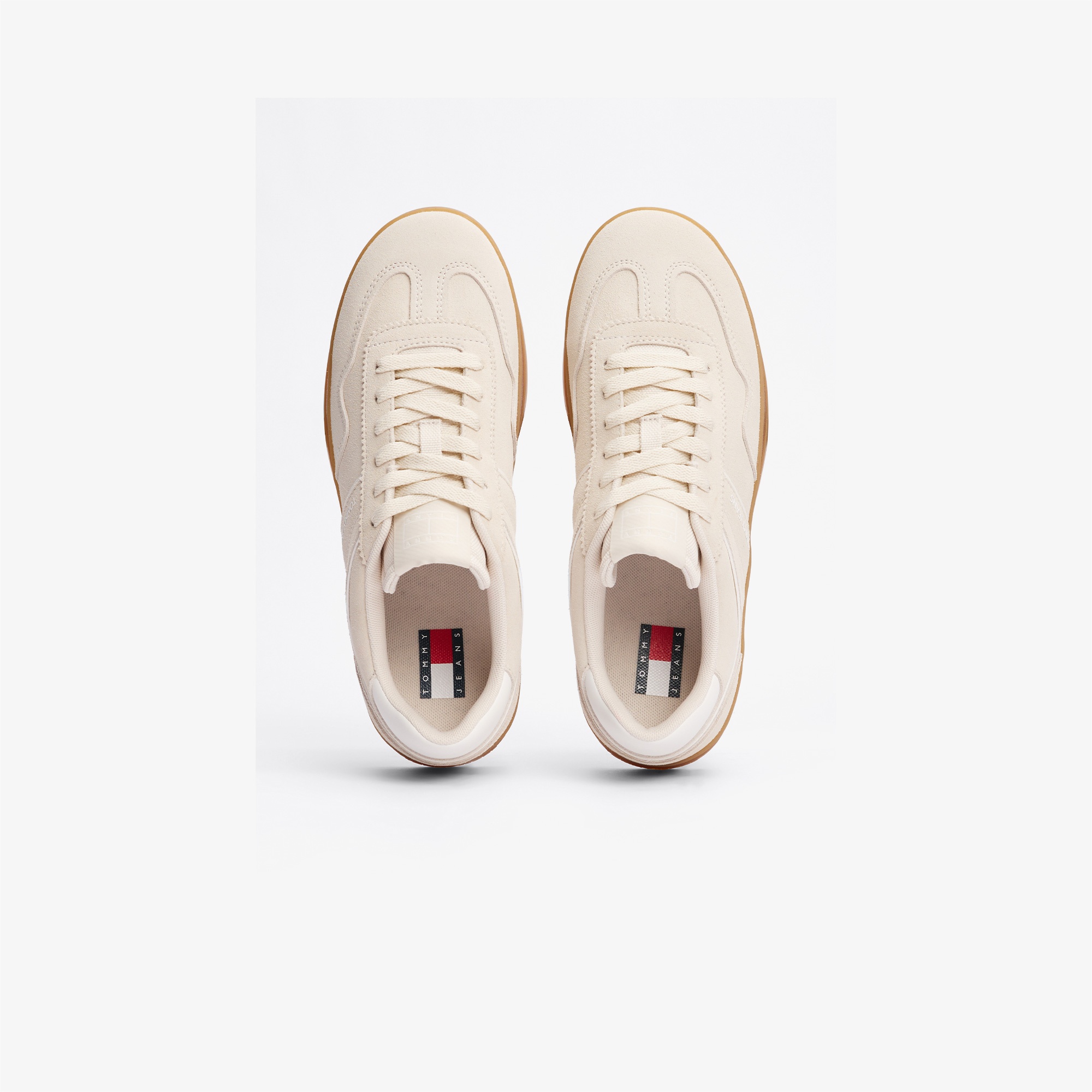 Tommy Hilfiger The Greenwich Suede Kadın Bej Spor Ayakkabı