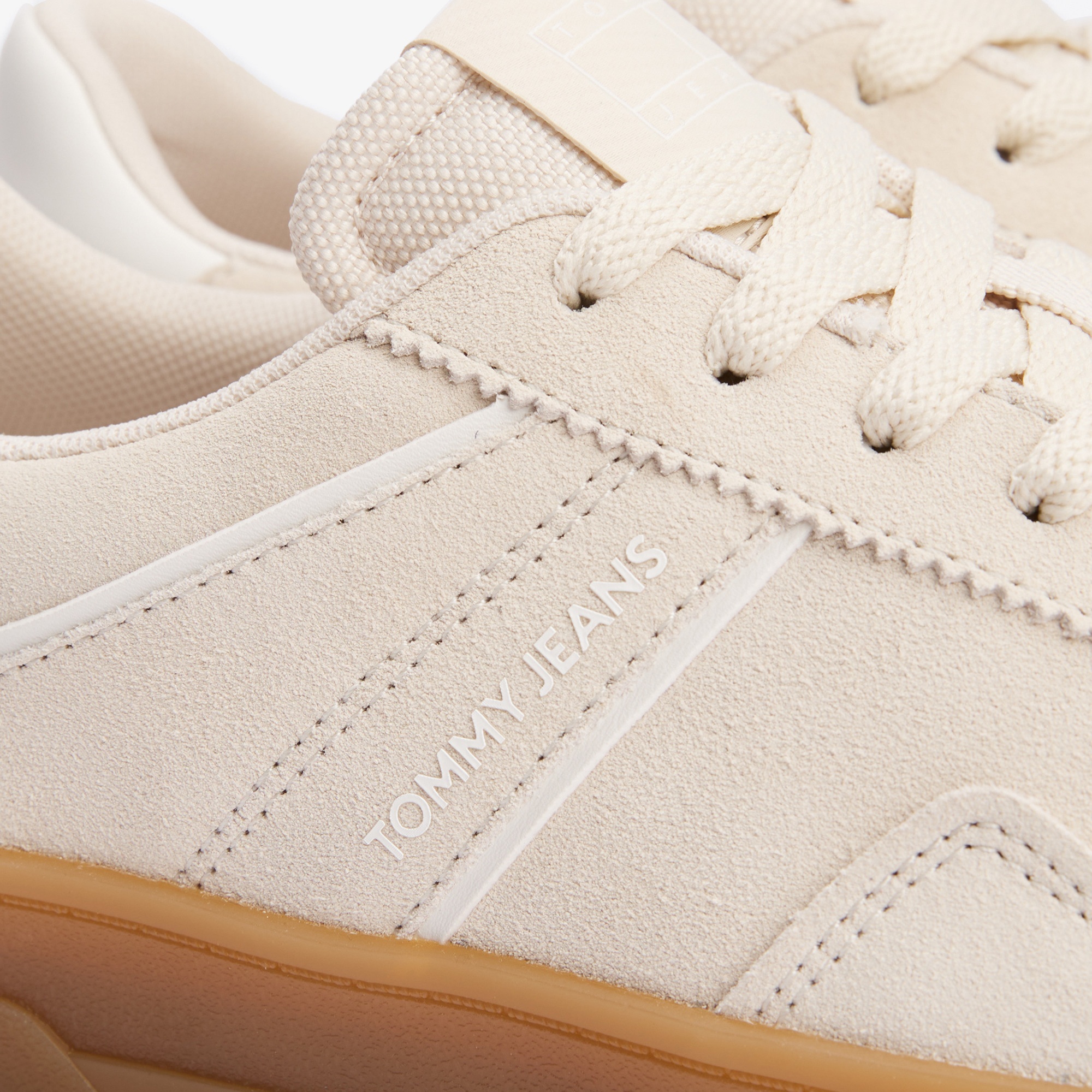 Tommy Hilfiger The Greenwich Suede Kadın Bej Spor Ayakkabı