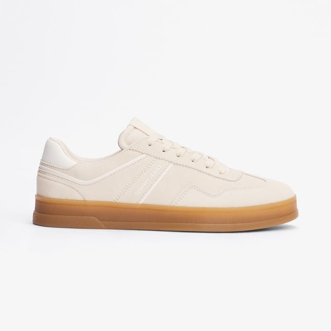  Tommy Hilfiger The Greenwich Suede Kadın Bej Spor Ayakkabı