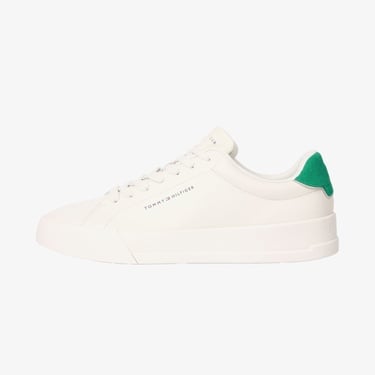  Tommy Hilfiger Court Detail Erkek Beyaz Sneaker