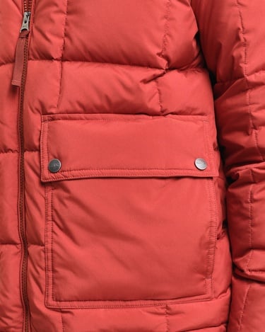  GANT Erkek Kırmızı Dik Yaka Kaz Tüyü Mont