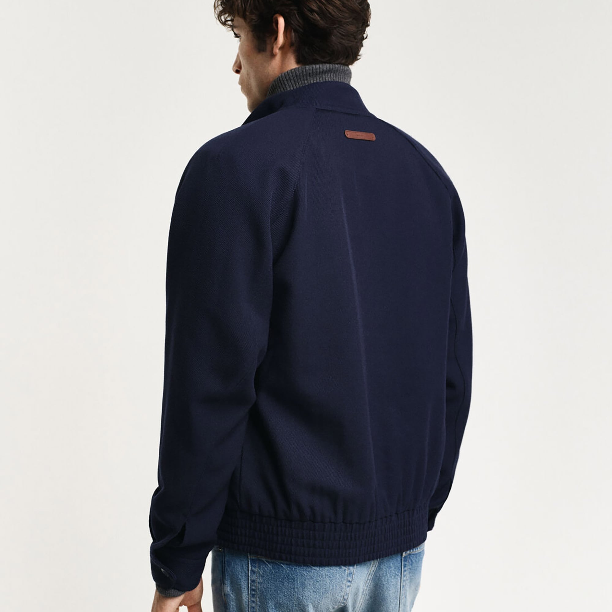 GANT Erkek Lacivert Dik Yaka Ceket