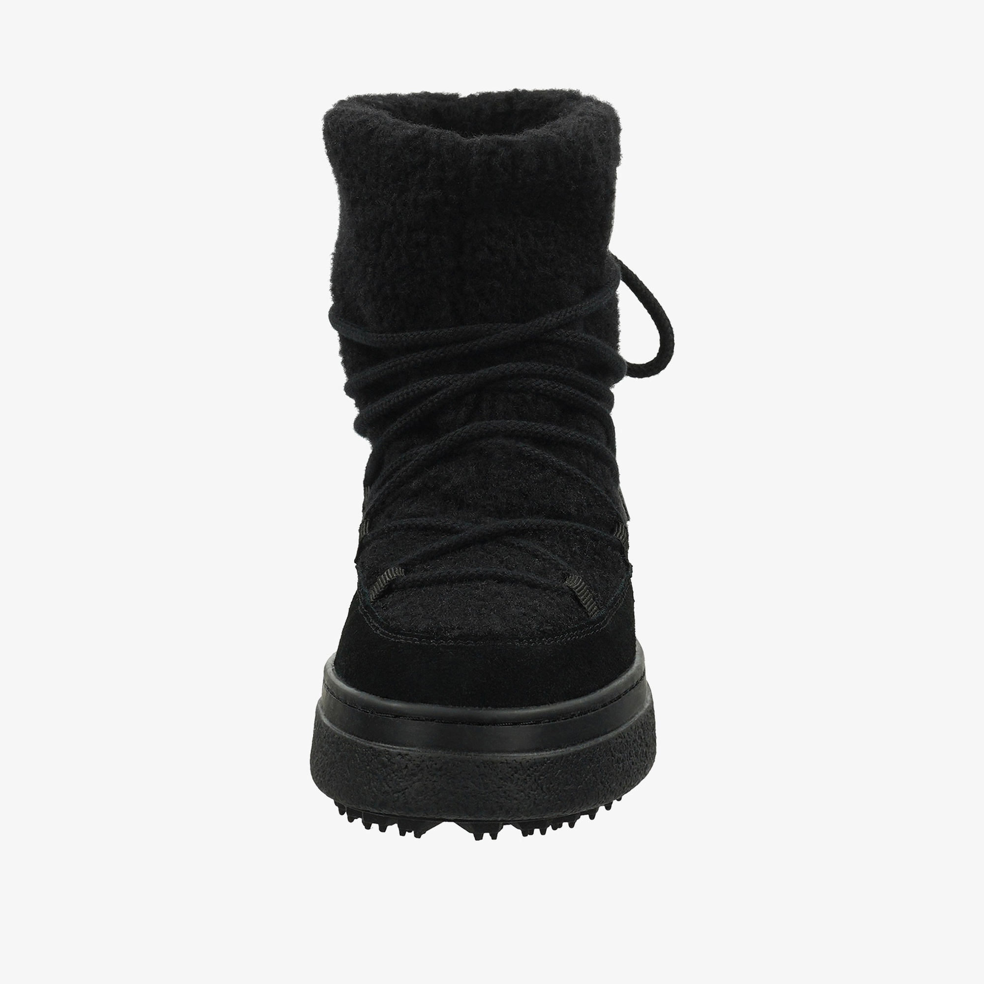 GANT Kadın Siyah Bağcıklı Snowhill Yün Bot