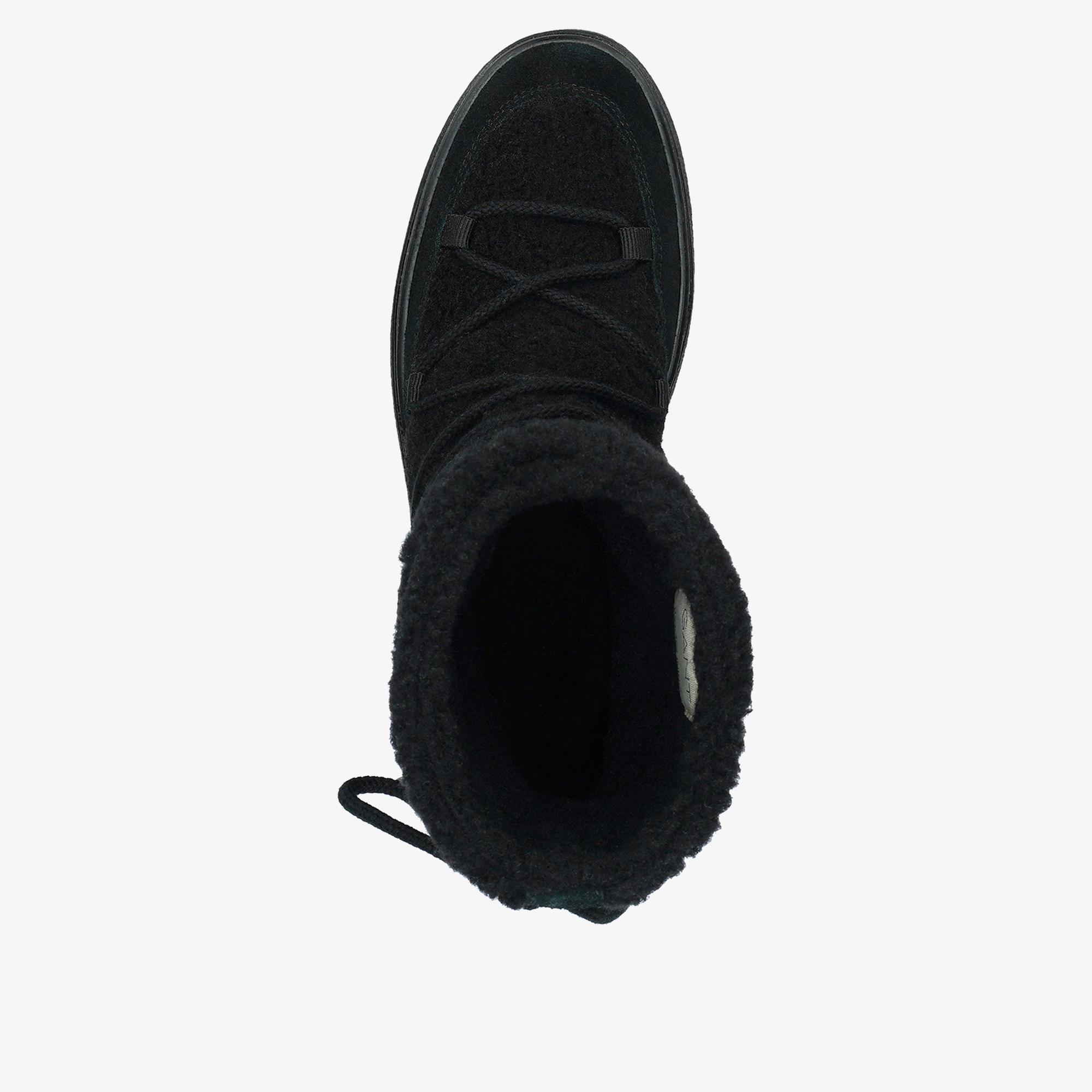 GANT Kadın Siyah Bağcıklı Snowhill Yün Bot