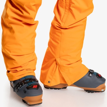  Quiksilver Estate Erkek Turuncu Kayak Pantolonu