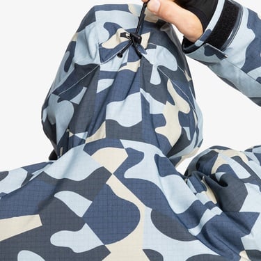  Quiksilver Mission Printed JK Erkek Renkli Kayak Montu