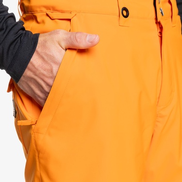  Quiksilver Estate Erkek Turuncu Kayak Pantolonu