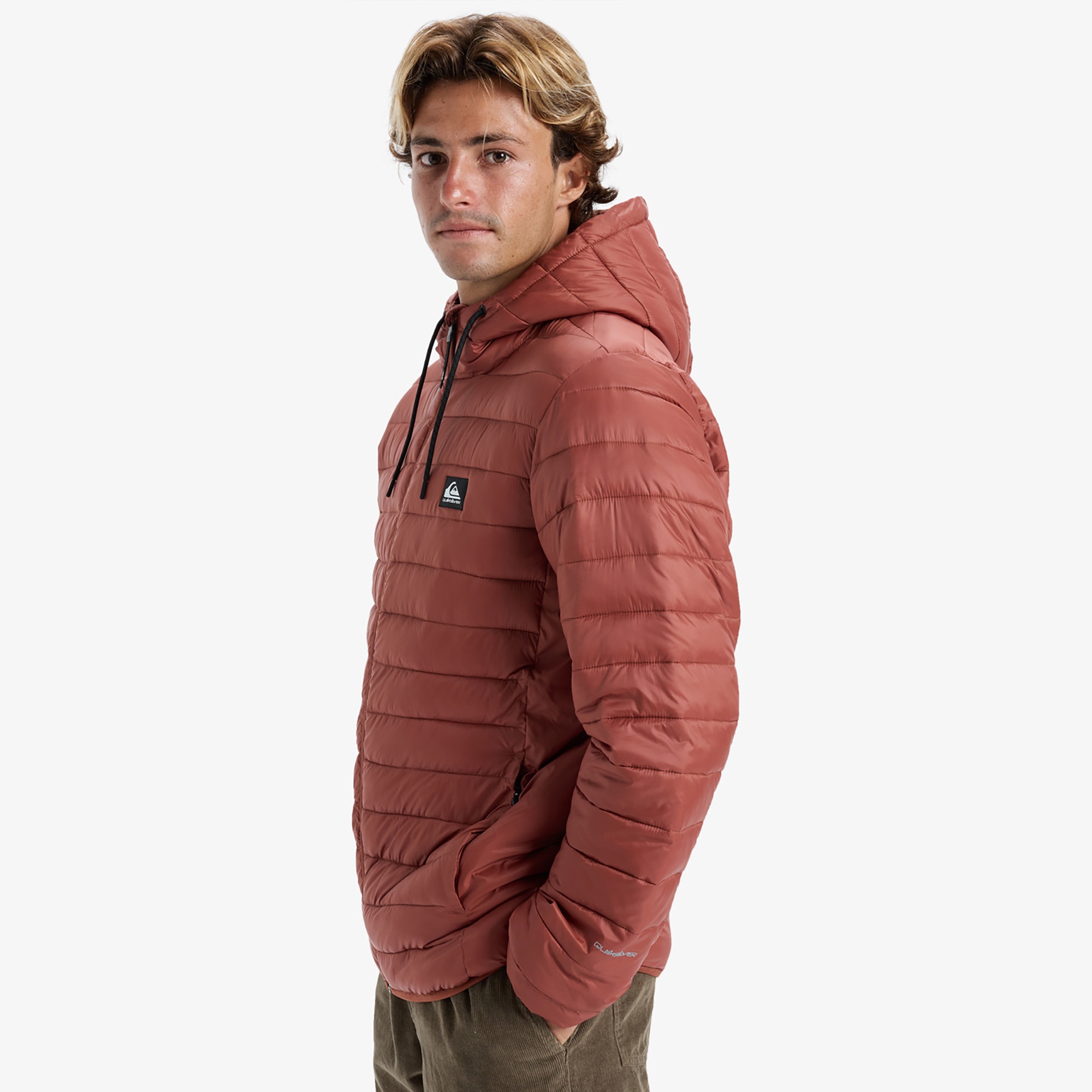 Quiksilver Scaly Insulator Erkek Turuncu Mont