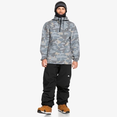  Quiksilver Shrerdder Erkek Gri Polar