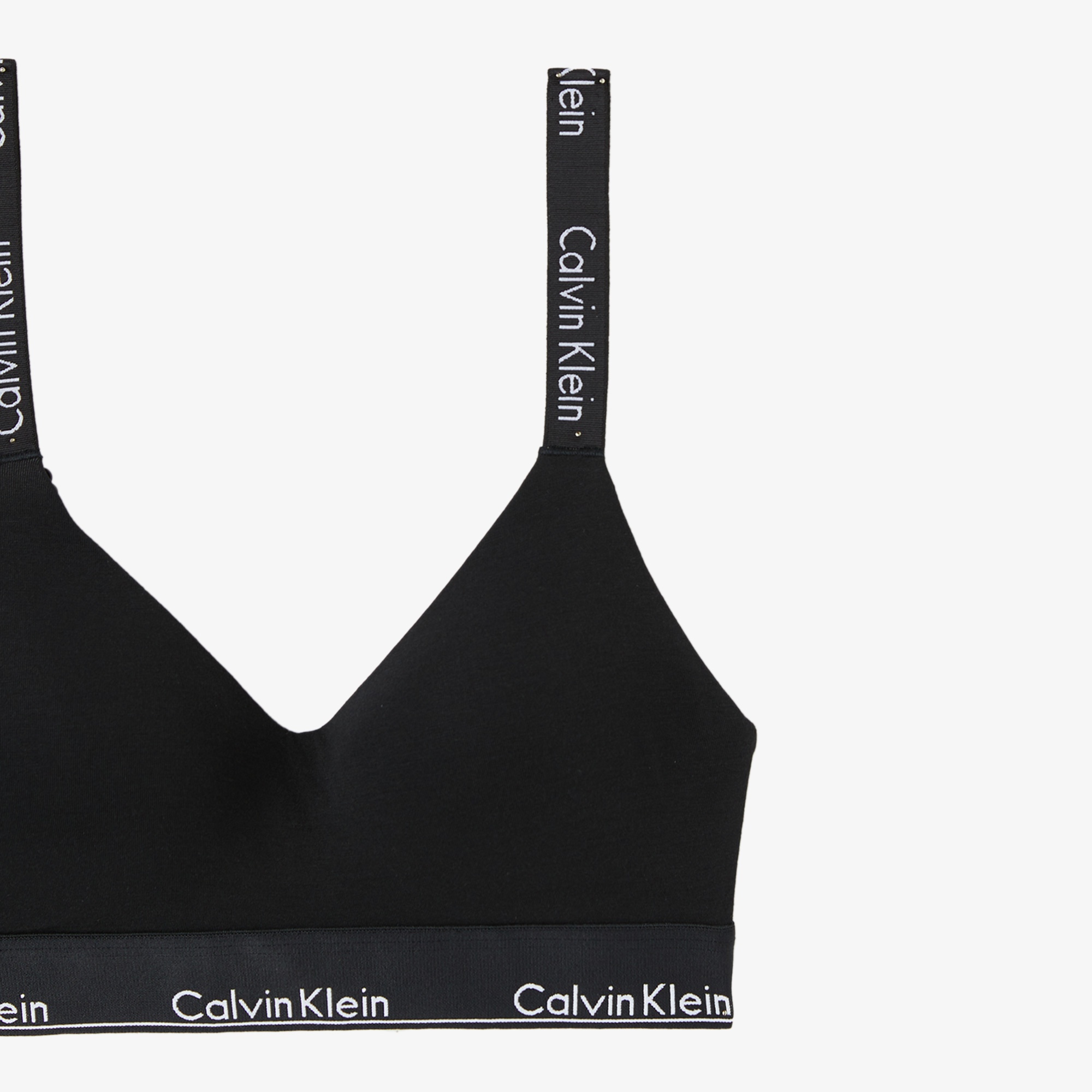 Calvin Klein Lined Kadın Siyah Bra