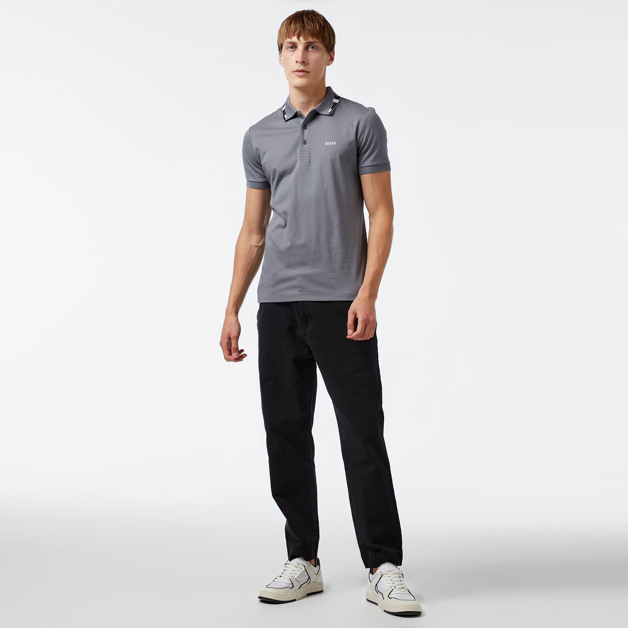 Boss Erkek Siyah Polo