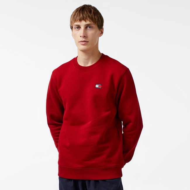  Tommy Hilfiger Erkek Kırmızı Sweatshirt