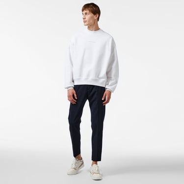  Tommy Hilfiger Erkek Beyaz Sweatshirt