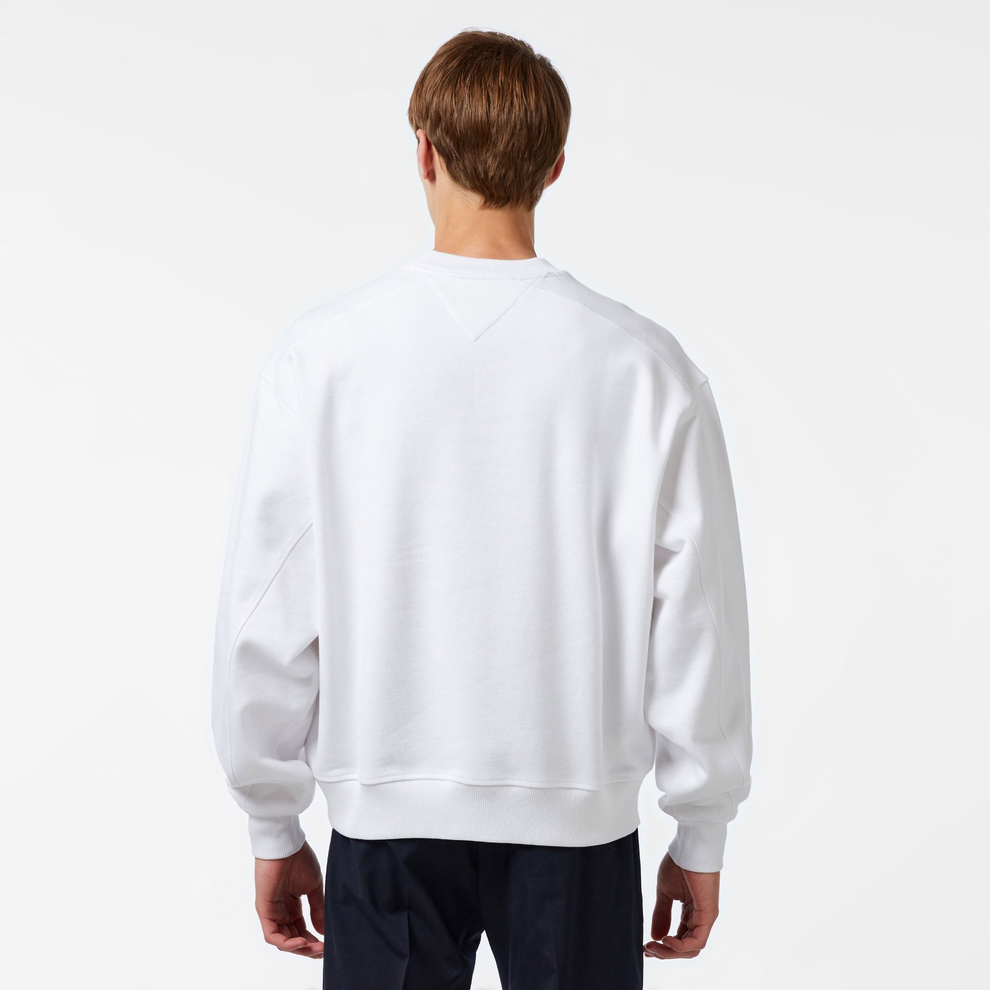 Tommy Hilfiger Erkek Beyaz Sweatshirt