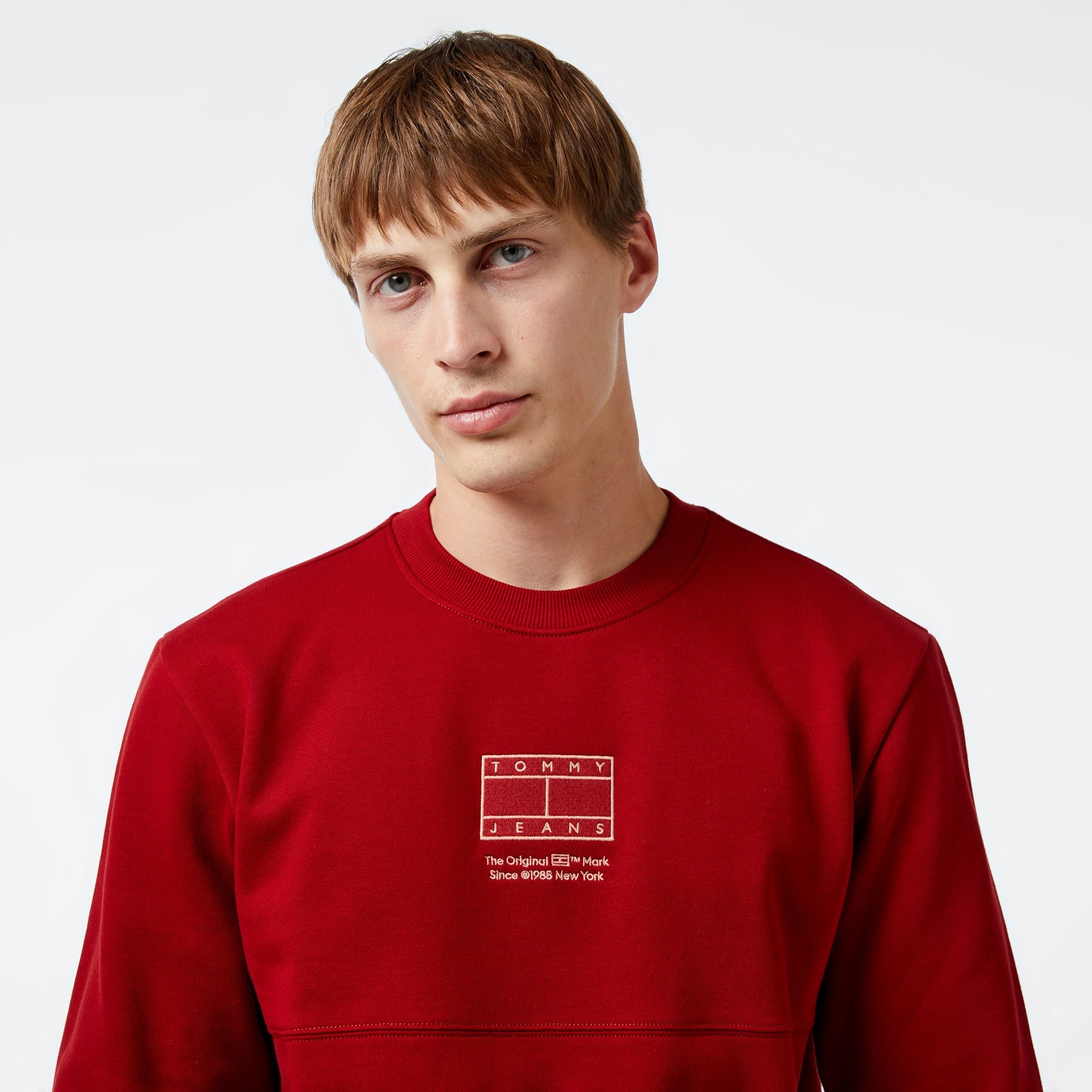 Tommy Hilfiger Erkek Kırmızı Sweatshirt
