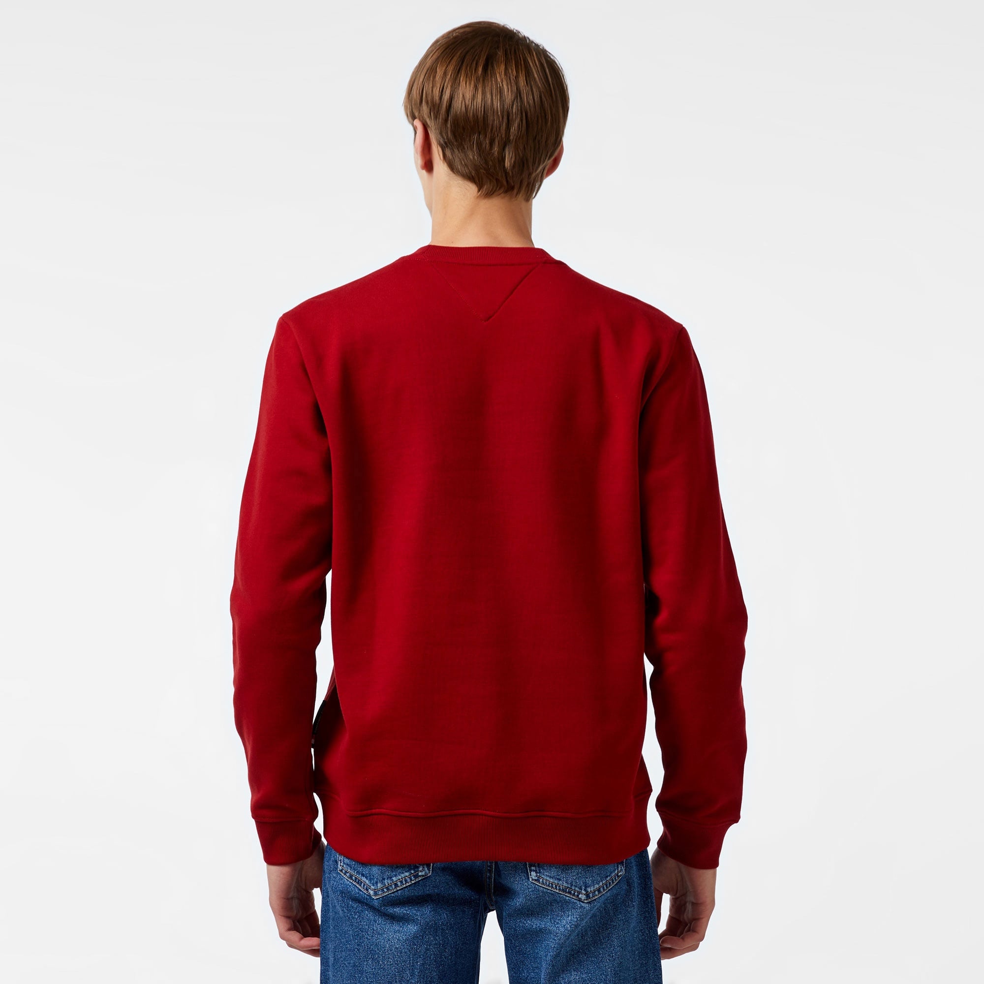 Tommy Hilfiger Erkek Kırmızı Sweatshirt