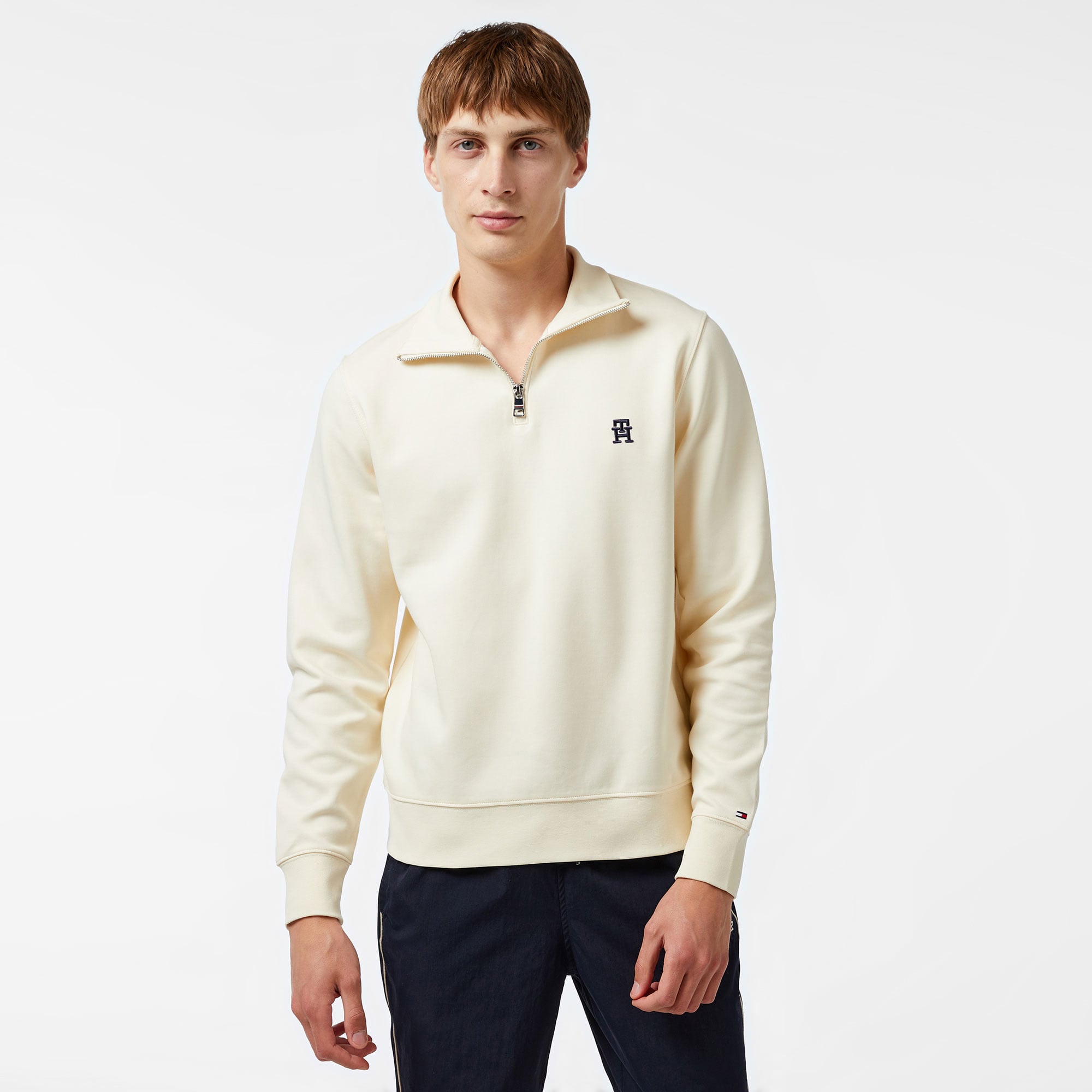  Tommy Hilfiger Erkek Bej Triko