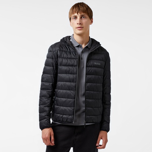  Boss Erkek Siyah Mont