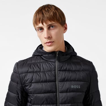  Boss Erkek Siyah Mont