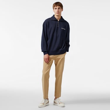  Tommy Hilfiger Erkek Mavi Sweatshirt