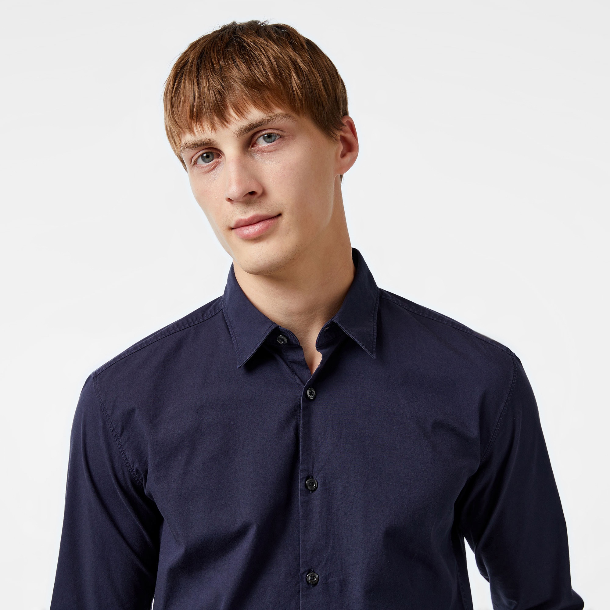 Hugo Erkek Lacivert Gömlek