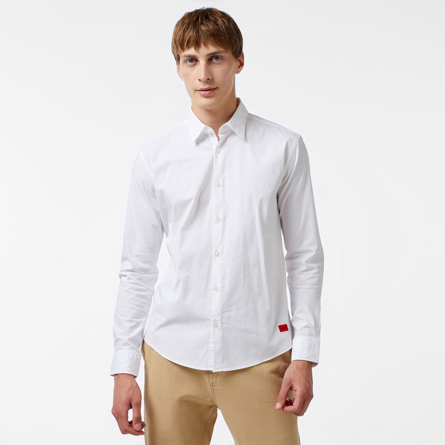  Hugo Erkek Beyaz Gömlek