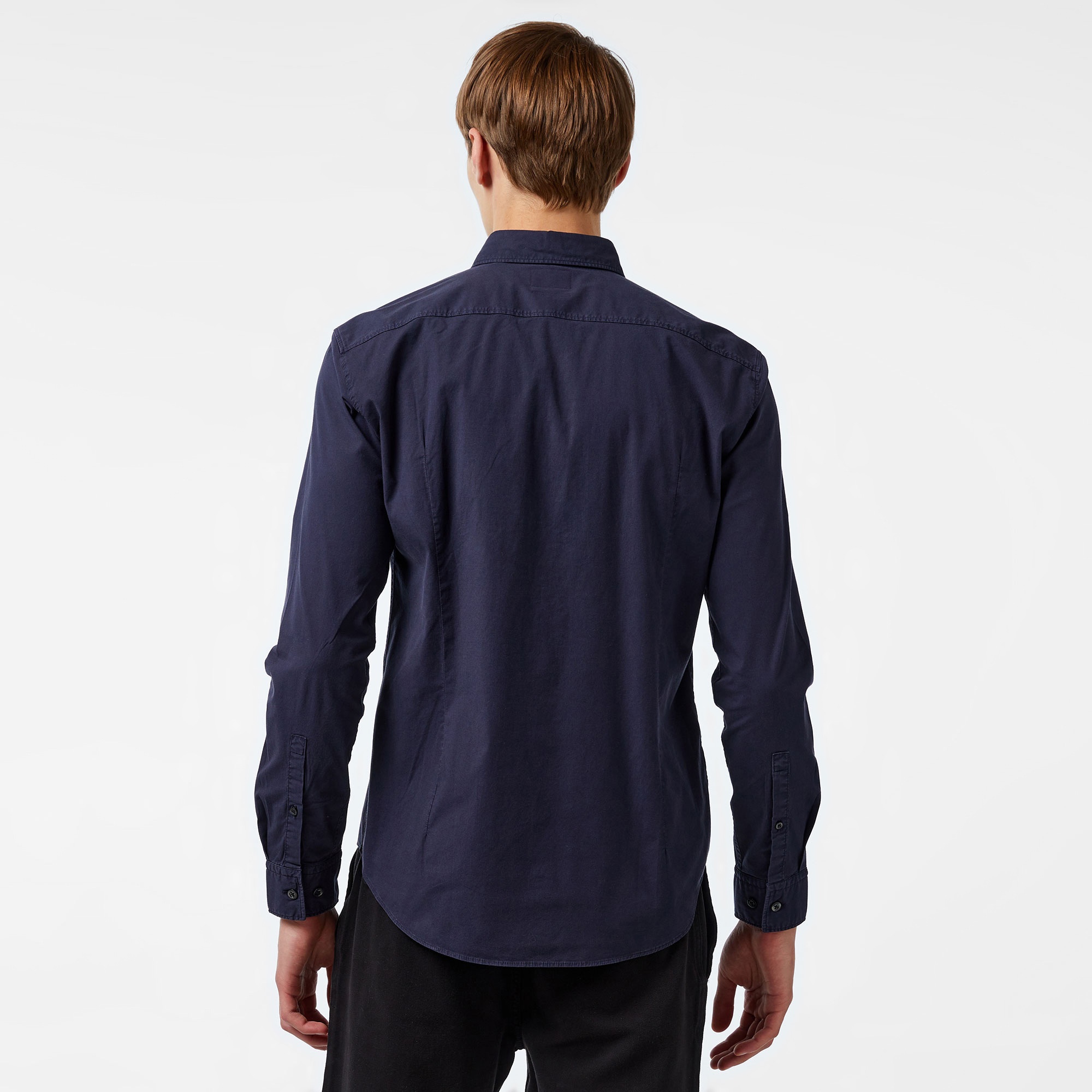 Hugo Erkek Lacivert Gömlek